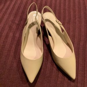 Kate Spade Nude Patent Leather Slingback